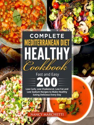 cover image of Complete Mediterranean Diet Healthy Cookbook